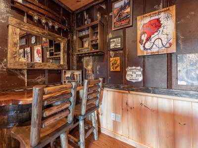 Soaring Hawk Lodge - Lower Level Wet Bar