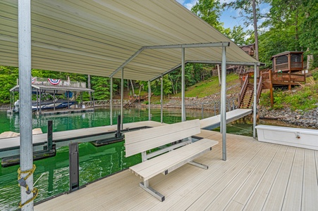 When In Rome - Covered boat dock