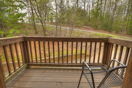 View From The Top- Upper level private balcony