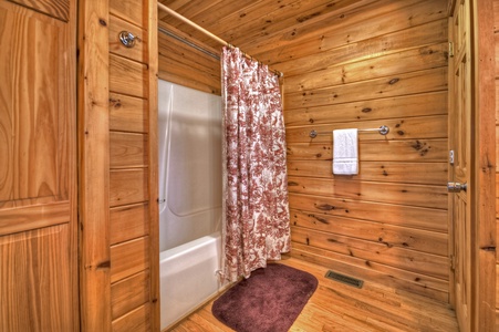 Silent In the Morning - Entry Level Guest King Bedroom's Private Bathroom