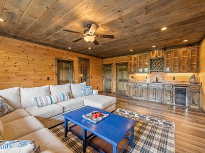 The Bird's Nest - Lower Level Entertainment Area