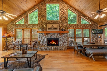 Sunset in the Mountains - Entry Level Living Room