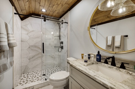 The Sanctuary: Upper Level King Bedroom Suite 3 Bathroom