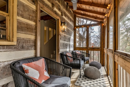 Bluebird Day - Screened in Porch