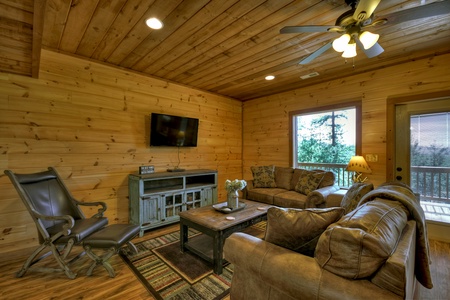 Point Of View - Lower Level Living Area