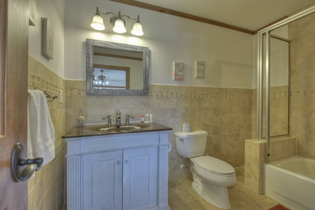 Family Farmhouse Guest bathroom