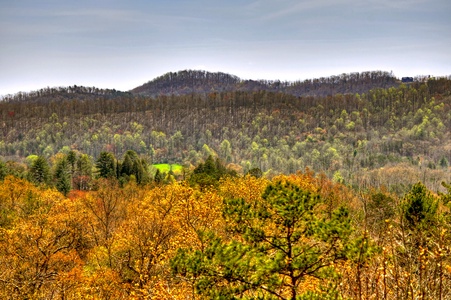 Blue Jay Cabin- Long range mountain view