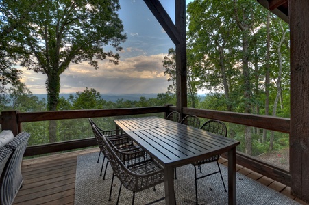 Heavenly Day - Entry Level Deck Dining Table