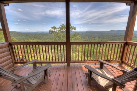 Grand Bluff Retreat- Private balcony view