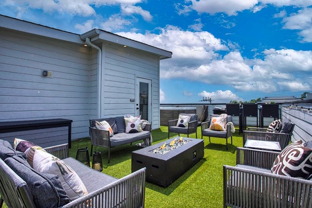 Fire Place on Rooftop
