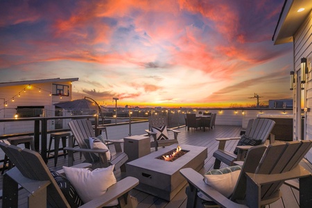 Rooftop with City Views