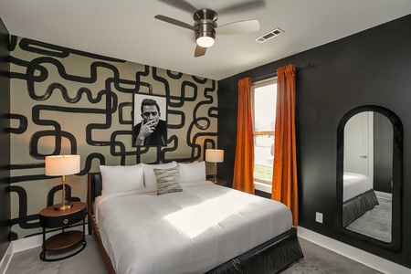 Bedroom 1 - king bed (2x- both homes are the same)
