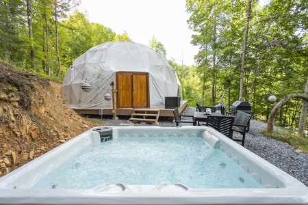 Five-Person Hot Tub