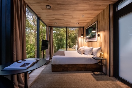 Interior King bed