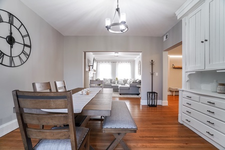 Kitchen and Dining Area