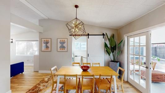 Modern Sunlit and Open Airy kitchen