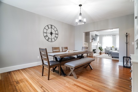 Kitchen and Dining Area