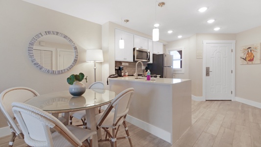 Kitchen and Dining Area