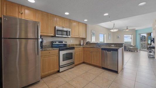 Crystal Palms Room 501 Kitchen