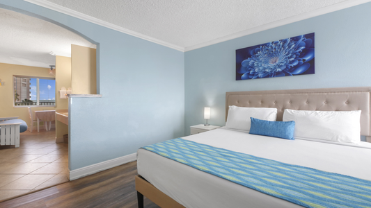 Bedroom Area - King Bed