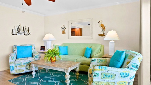South Beach Room 405 Living Room