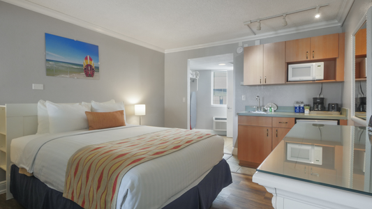 Bedroom & Kitchenette