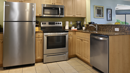Surf Beach Resort Room 305 Kitchen