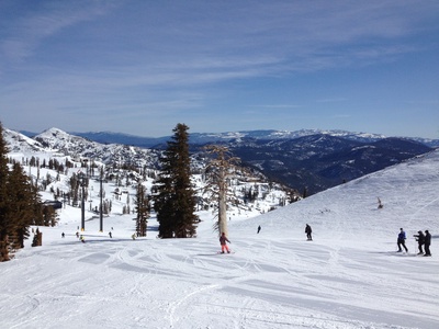 Squaw valley skiing: Eagle's Nest Lodge