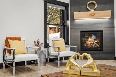 Fire Place Palisades Modern Oasis