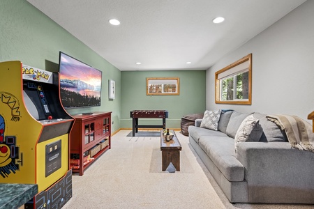 Evergreen Oasis Game Room