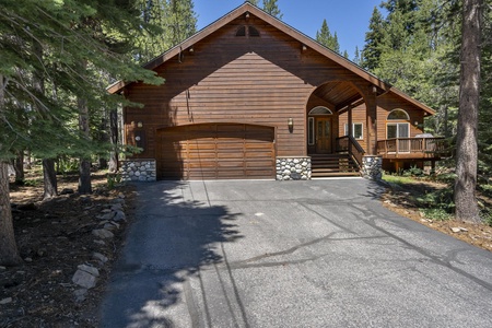 View of front of house: 
Sun Valley Mountain Escape