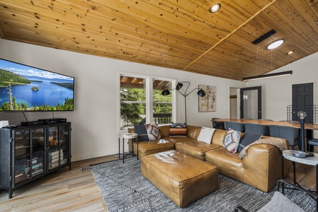 Living Room: Exquisite Alpine Chalet