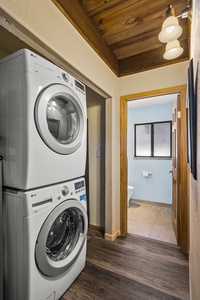 First Floor  laundry room : Tahoe Blue Heaven in Kings Beach