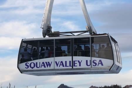 Squaw valley sky tram: Eagle's Nest Lodge