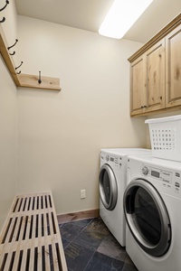 Lower Floor: Laundry room