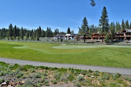 An Image of the Landscape Outside Vacation Rental in Truckee CA. : Schaffer's Mill Vacation Lodge