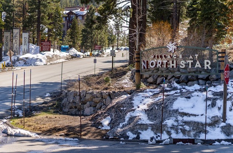 Entry to the village: Northstar Ski View Retreat