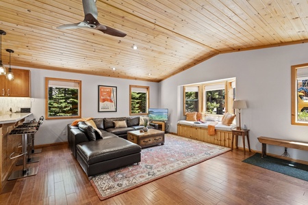 Evergreen Oasis Living Room