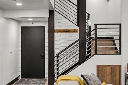 Stairway to second Floor Palisades Modern Oasis