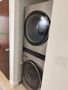 Your in-unit washer and dryer keep laundry day stress-free during your stay.