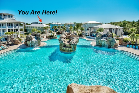 Welcome Home to "Sea Turtle" on the amazing pool in Cypress Breeze!