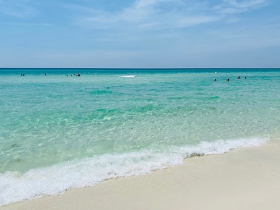 Pristine sugar-white sand and crystal clear waters await!