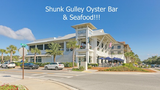 Shopping, dining and activities at nearby Gulf Place!