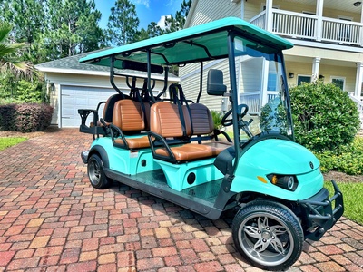 A 6 Person Golf Cart is INCLUDED!