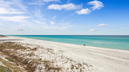 Escape the crowds at the neighborhood's secluded, private beach access!