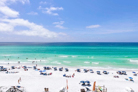 Your private beach access and private beach!