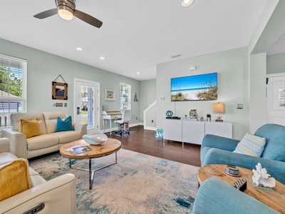 Coastal contemporary design and open spaces!