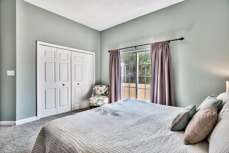 The 2nd king bedroom includes an attached bathroom!