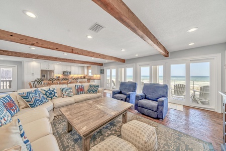 Open and spacious with endless Gulf views!