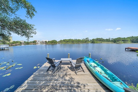 Your own private dock - kayaking and SUP available!